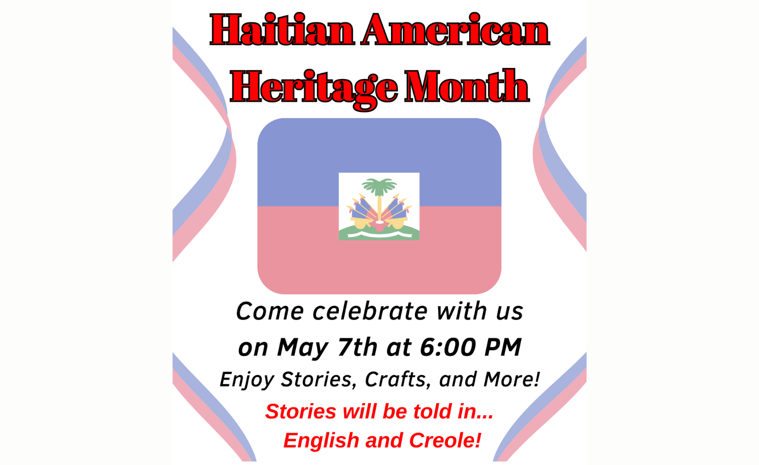Haitian Heritage Month Storytime
