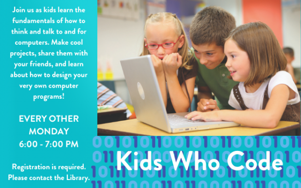 Image for event: Kids Who Code